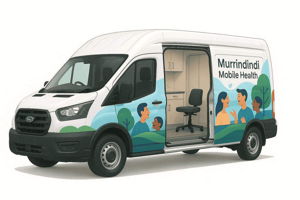 Murrindindi Mobile Health Clinic Mockup